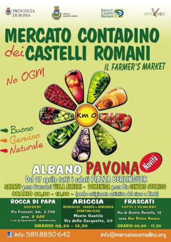 Locandina Mercato Contadino
