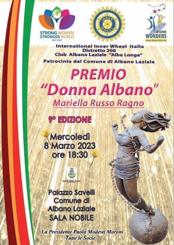 Immagine Premio "Donna Albano" 9° edizione