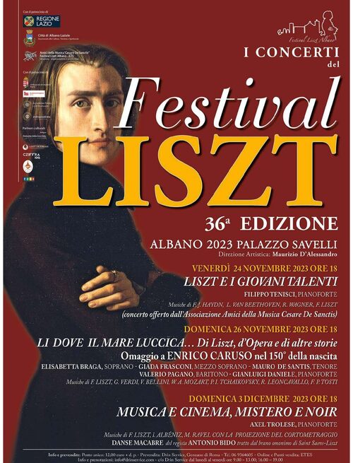 Locandina Festival Liszt Albano