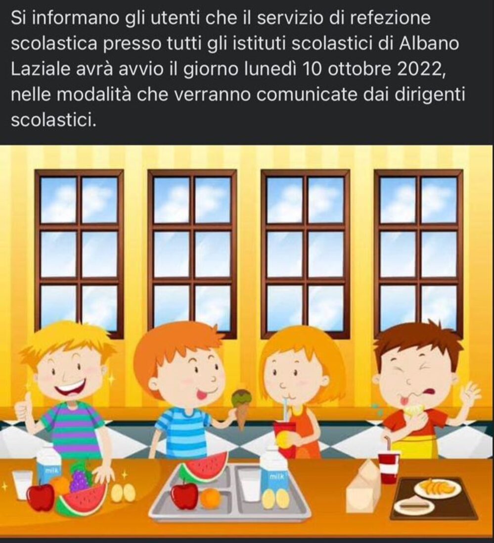 Immagine Servizio di refezione scolastica 