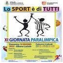 Icona  Lo Sport è di tutti XI Giornata Paralimpica