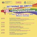 icona Settimana dei Diritti contro ogni Discriminazione Dal 20 al 24 Giugno 2022 Albano Laziale