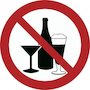 Icona divieto alcolici