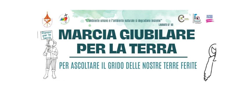 Banner Marcia Giubilare della Terra