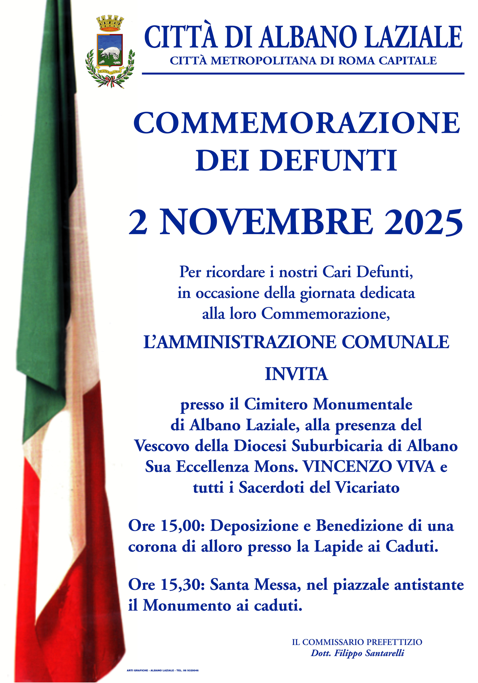 2 novembre 2025 – Manifesto