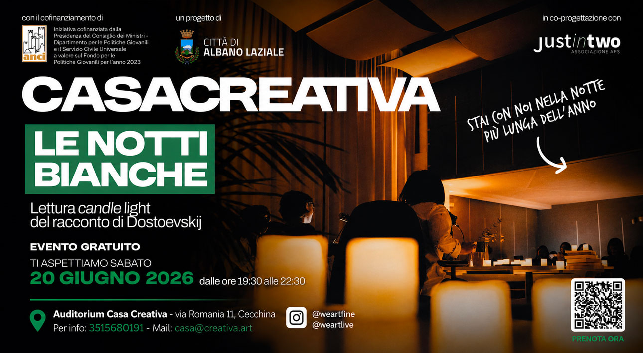 Cover casacreativa le notti bianche