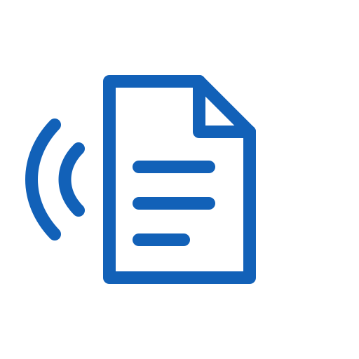 Icona comunicati stampa