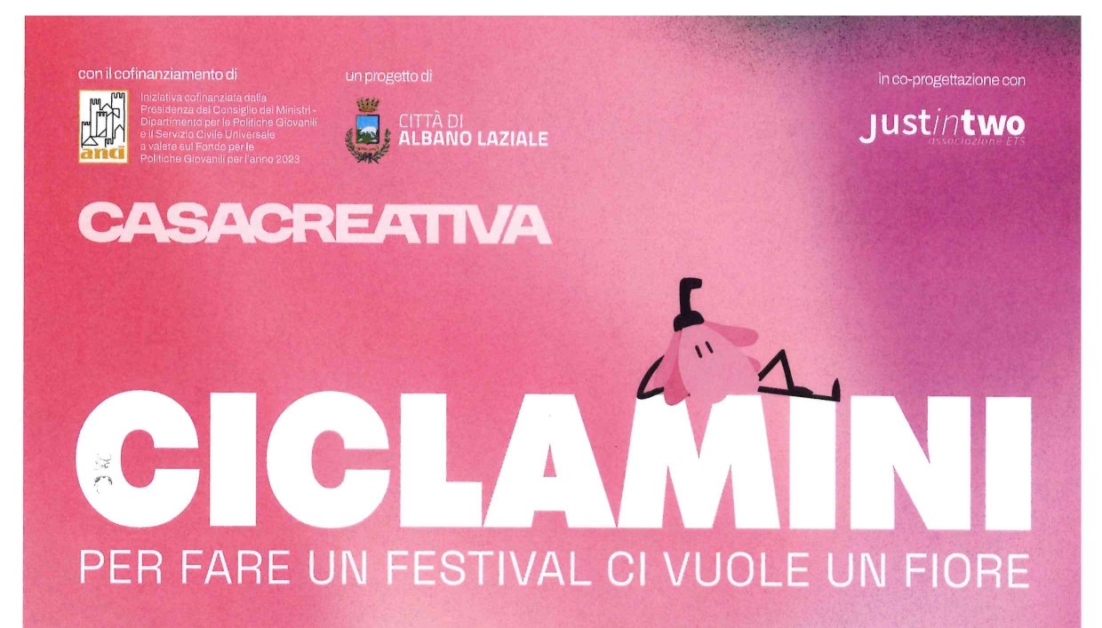 Manifesto con tutti i titoli degli spettacoli cover